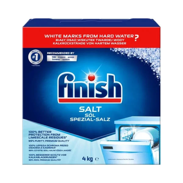 Nõudepesumasina sool, FINISH, 4 kg