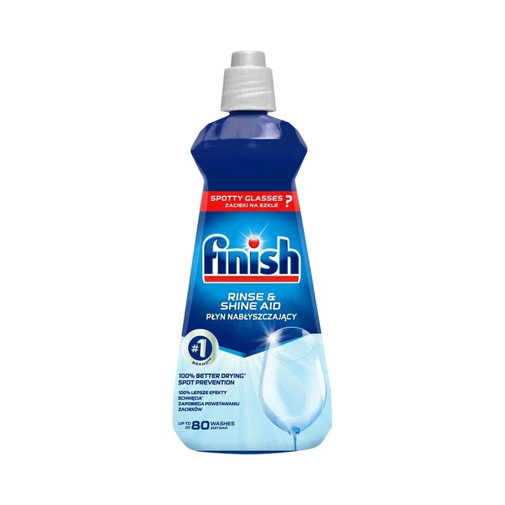 Nõudepesumasina loputusvahend FINISH 400ml pudel