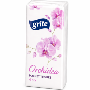 Grite taskurätt Orchidea 4-kihiline 9 lehte 6 pakki