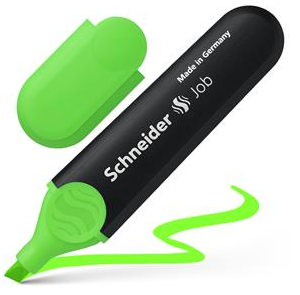 Tekstimarker Schneider Job 1-4,5mm roheline