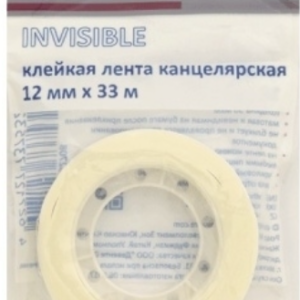 Kleeplint deVENTE 12mmx33m läbipaistev blister