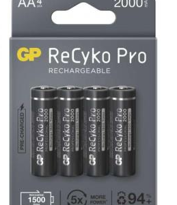 GP ReCyko+ Pro Professional 2000mAh AA/HR6 aku 4-pakk