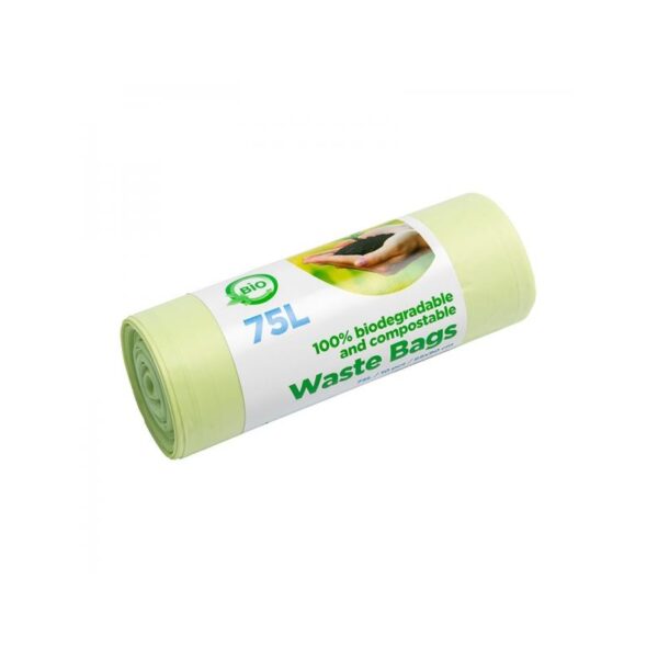 McLean biolagunevad prügikotid, 75l, 10tk/rull