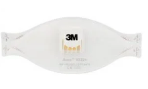 Previous Next 3M AURA 9332+ FFP3 respiraator klapiga