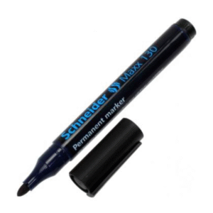 Marker permanentne Schneider 130, 1-3mm koonus, must