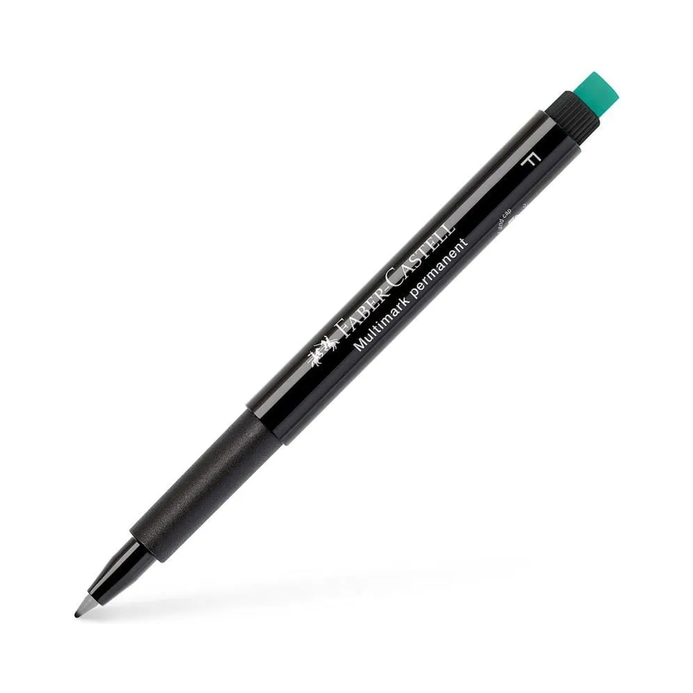 Faber-Castell Multimark permanentmarker, must, F-ots 0,6mm