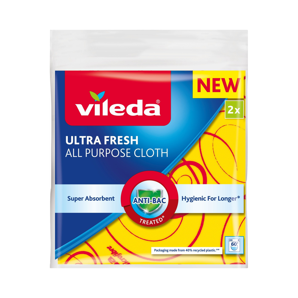Vileda Ultra Fresh majapidamislapid 2tk