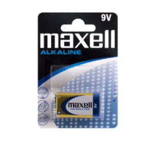 1604A-BL1 Maxell Alkaline 9V patarei