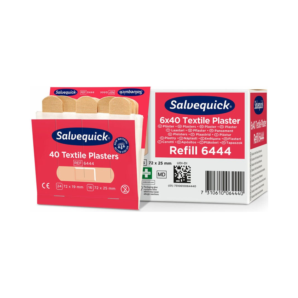 Täitepakend - Tekstiilplaastrid 40 tk. Salvequick - Image 2