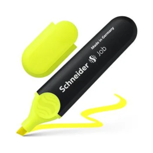 Tekstimarker Schneider Job 1-4,5mm kollane