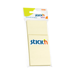 Märkmepaber StickN 21127 38x51mm 3x100L kollane 3tk/pk