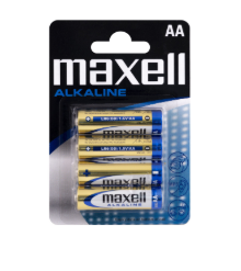 Patarei AA/LR6, 1,5V, 15A-BL4 Maxell Alkaline, 4 tk