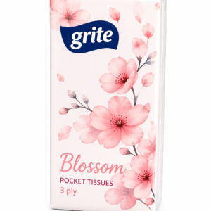 Grite taskurätt Blossom 3-kihiline 10 lehte 10 pakki